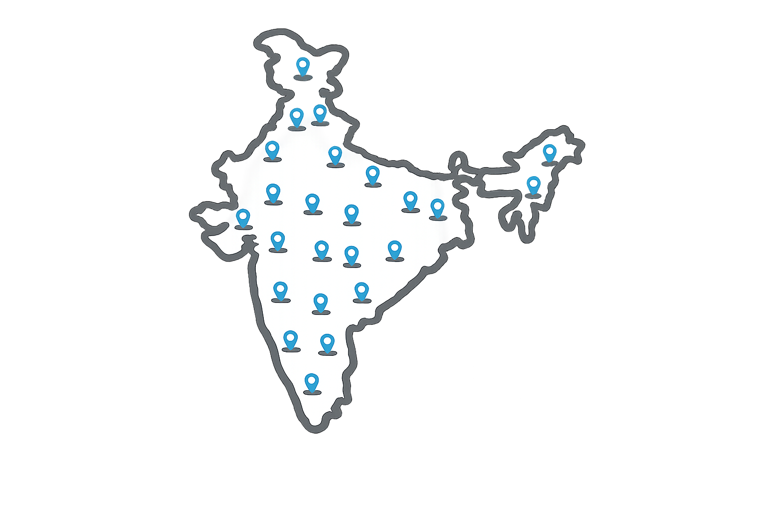 Service
2000+ Cities